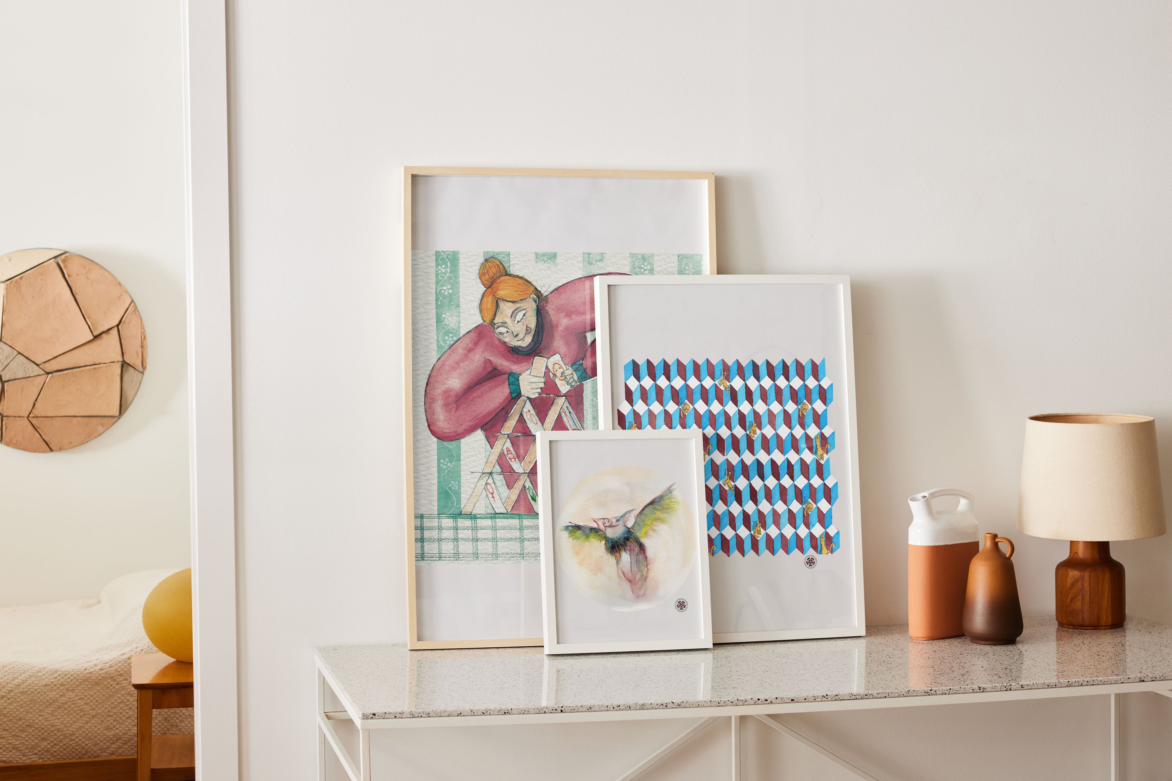 Stampe colorate per portare allegria - Tullia Rosso Creative Design